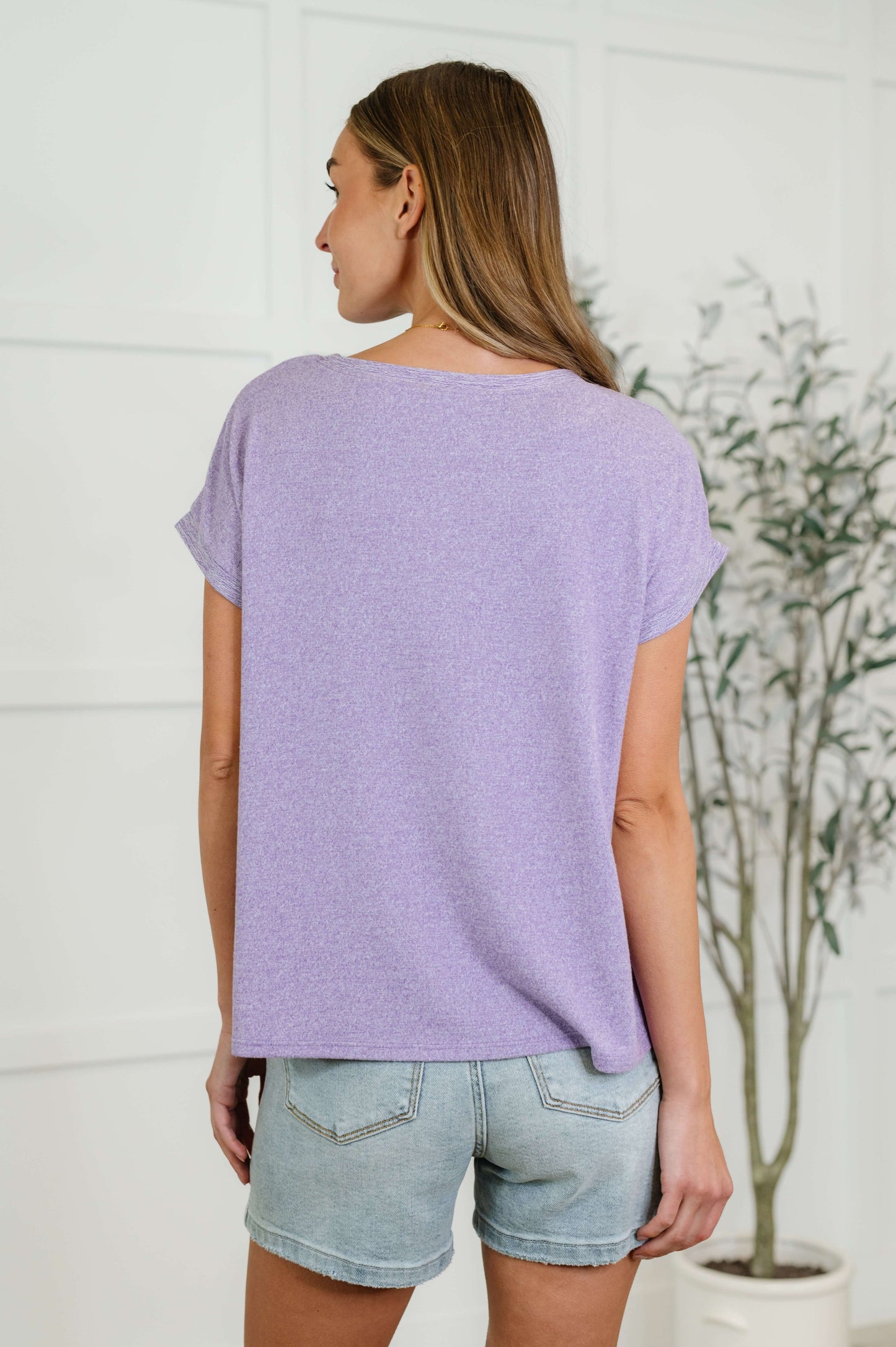 Heathered Harmony Basic Tee