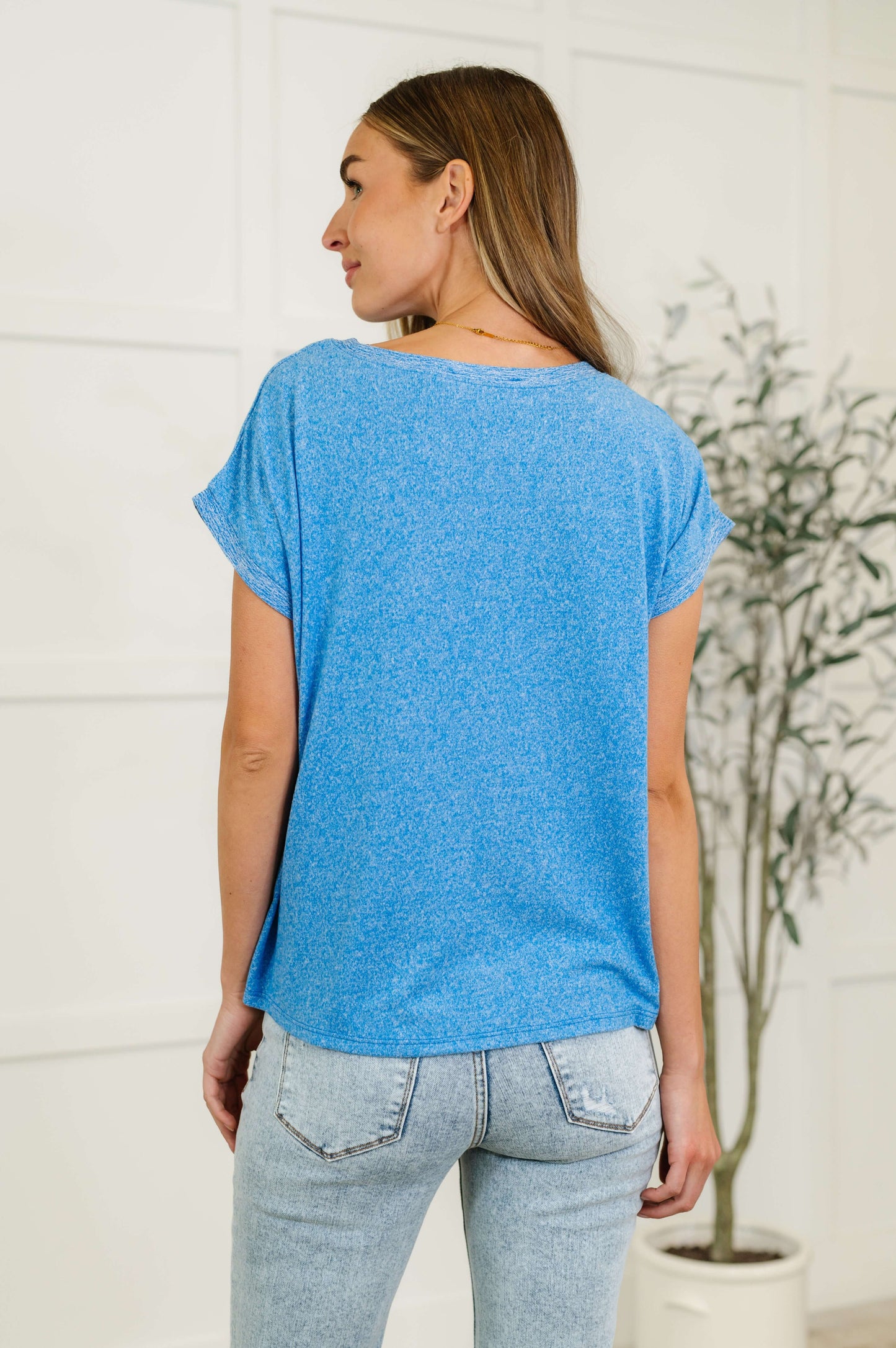 Heathered Harmony Basic Tee