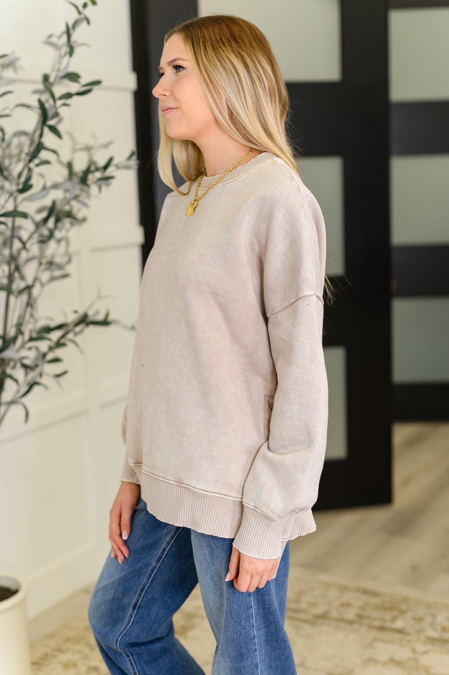 Safe and Secure Mineral Wash Pullover