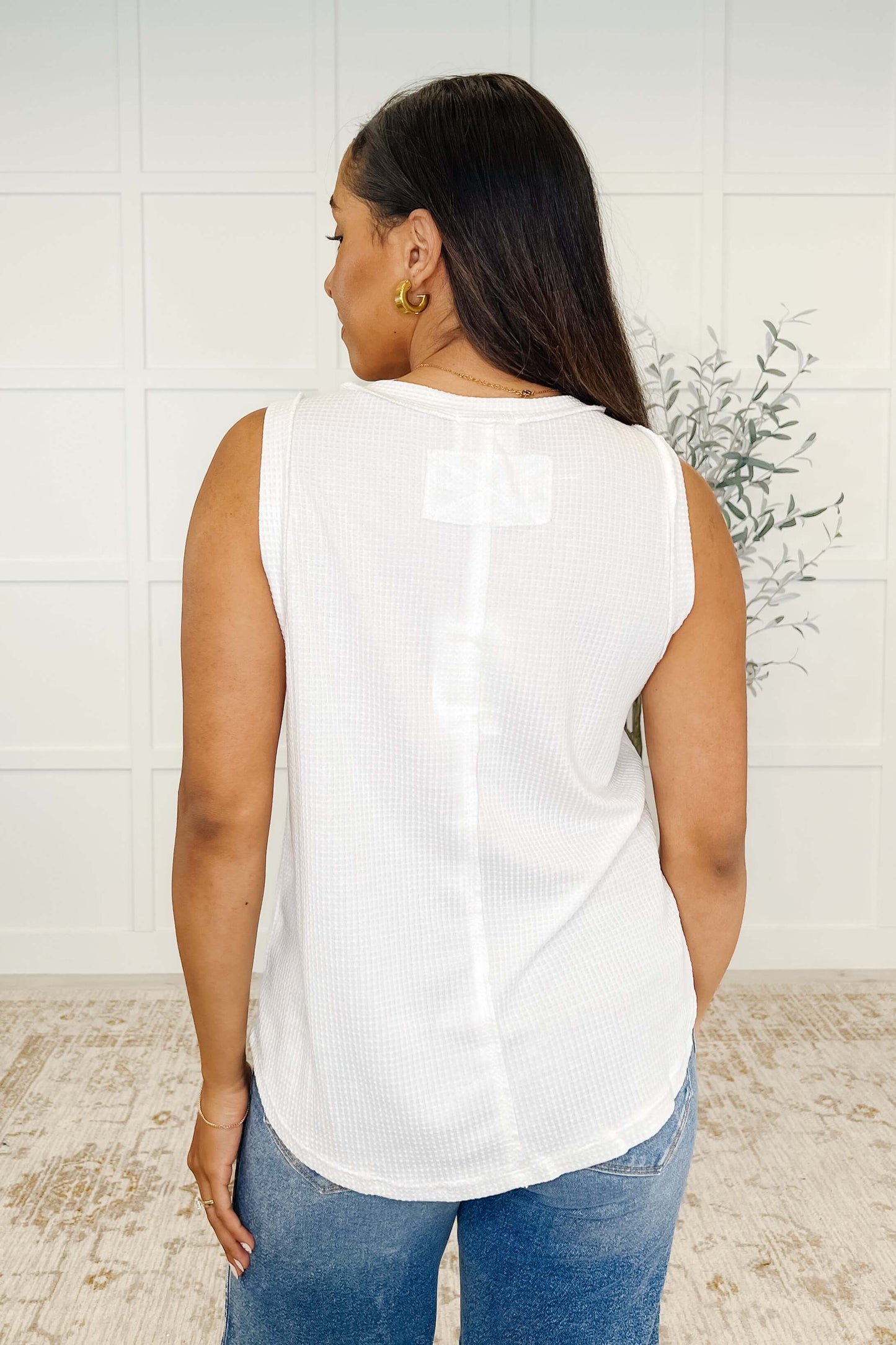 Thread Theory Round Neck Tank in Teal