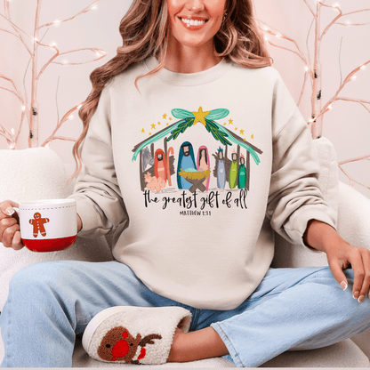 Greatest Gift Graphic Tee and Sweatshirt