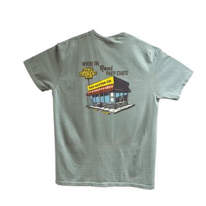 Where The Real Party Starts T-Shirt