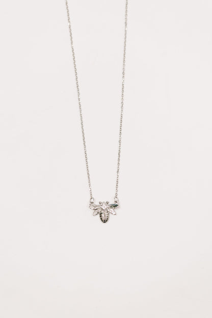 Bee Line Sterling Silver Necklace