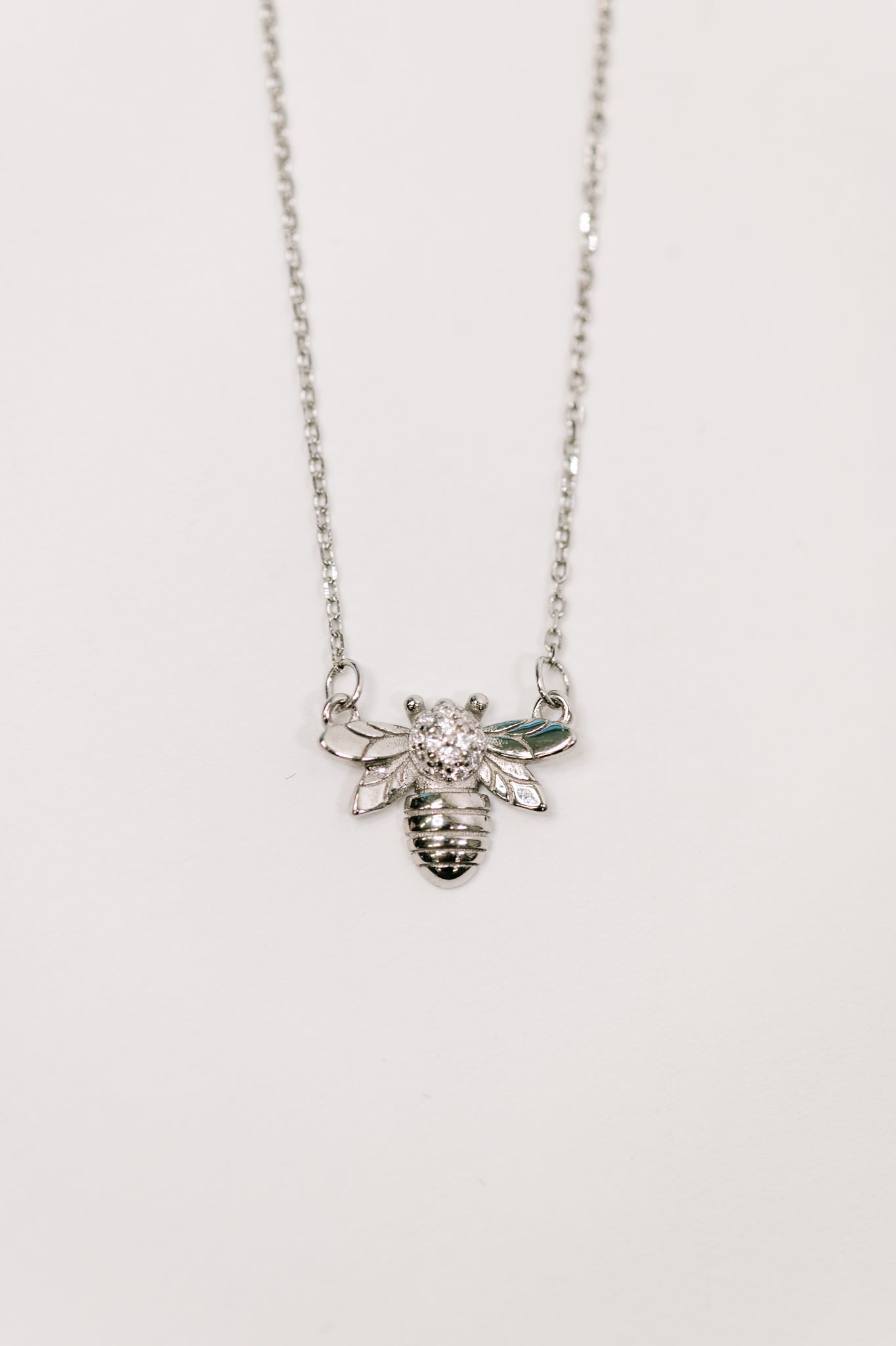 Bee Line Sterling Silver Necklace