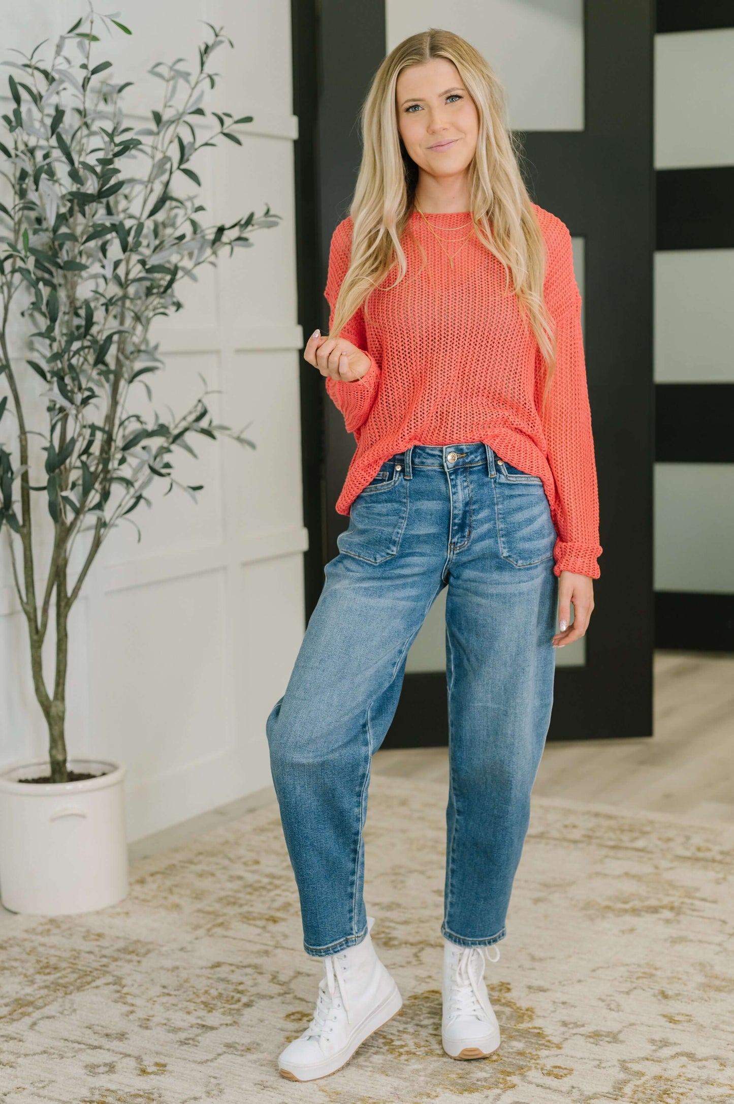 Desert Bloom Loose Knit Sweater