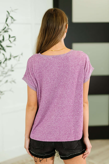 Heathered Harmony Basic Tee