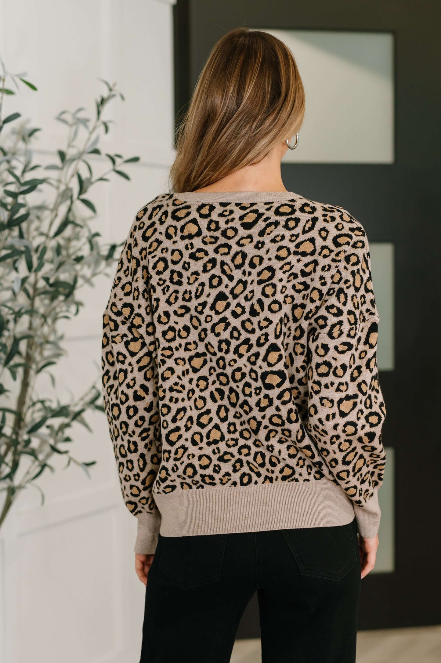 Lil' Sass Never Hurt Leopard Print Pullover