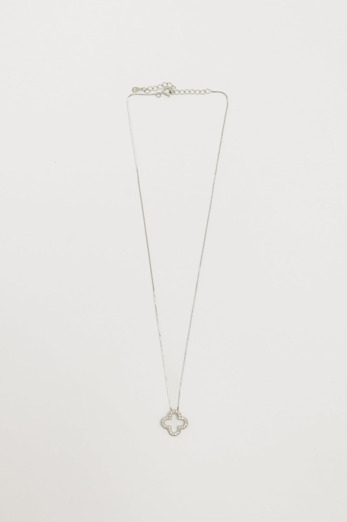 Lucky Girl Syndrome Sterling Silver Pendant Necklace