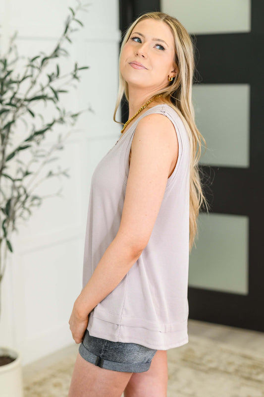 Mellow Muse Relaxed Knit Tank