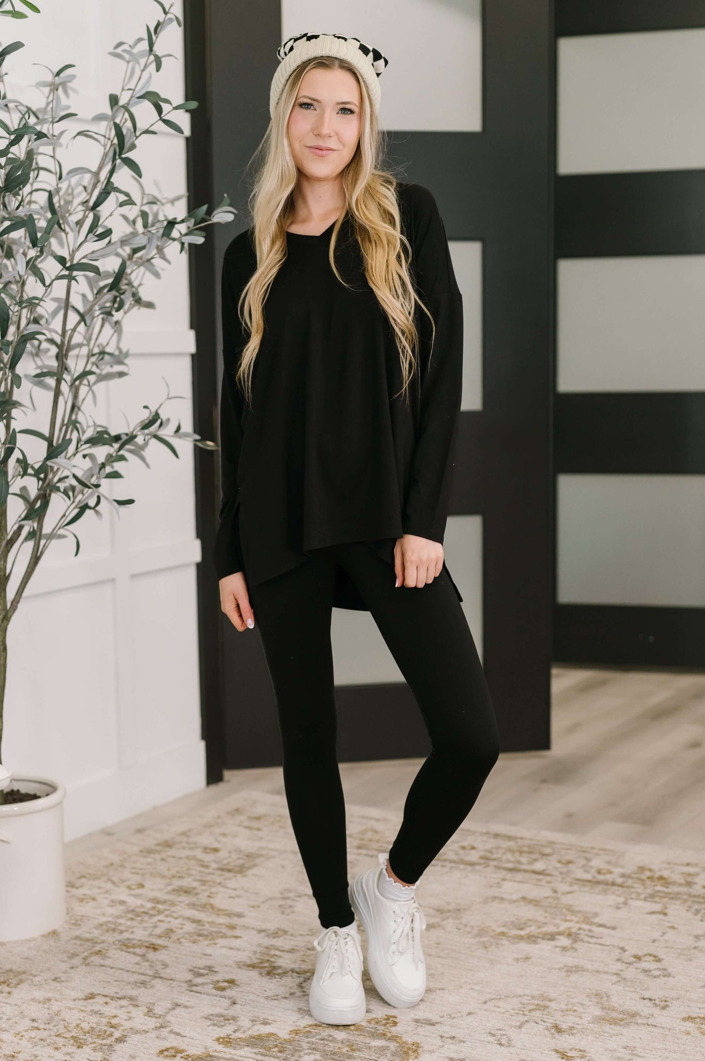 Next to Nothing Top and Bottom Set in Black