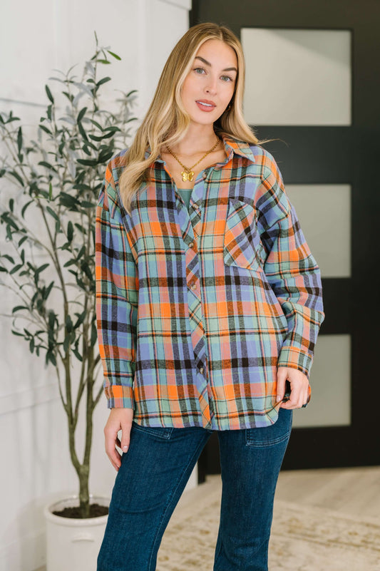 Rustic Rhythm Plaid Button Down