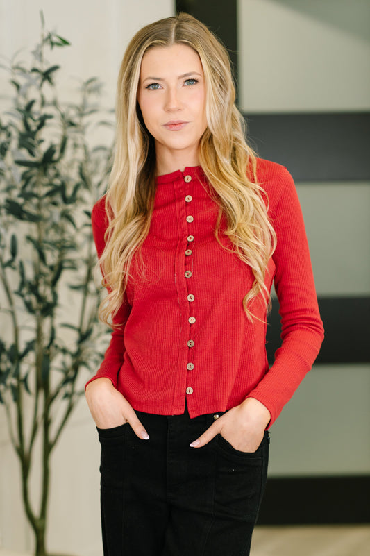 Significant Other Button Down Cardigan