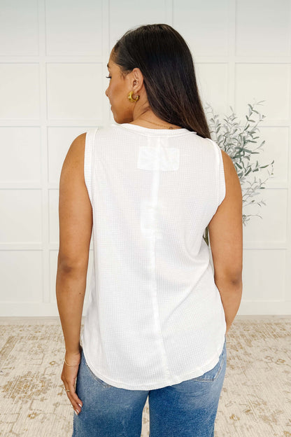 Thread Theory Round Neck Tank in Teal