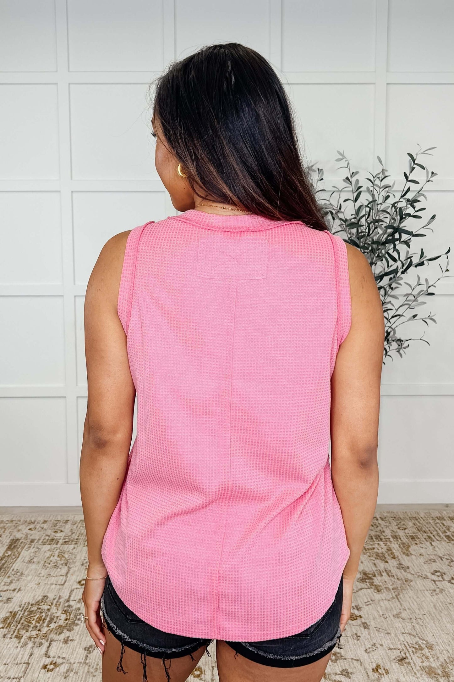 Thread Theory Round Neck Tank in Teal