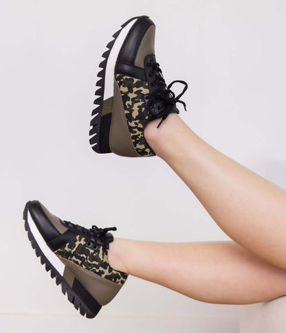 Geri Sneaker in Camo